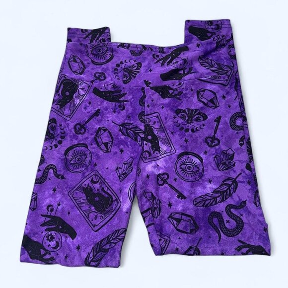 No Boundaries Purple Leggings - Picture 1 of 3